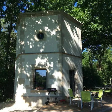 Villa Hexagonal Tower For 2 With Shared Pool à Semur-en-Auxois Extérieur photo